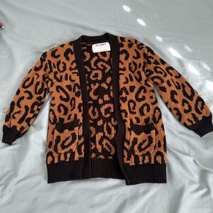 Old Navy: Cheetah toddler cardigan